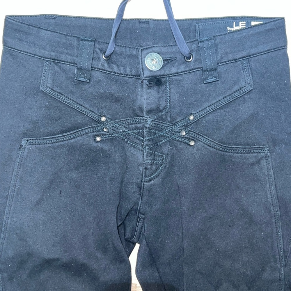 Marithe Francois Girbaud Black Cloth Pants